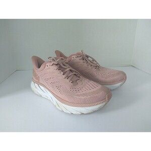 Hoka Clifton‎ Running Shoes Cushioned Athletic Sneakers Comfort Pink Size